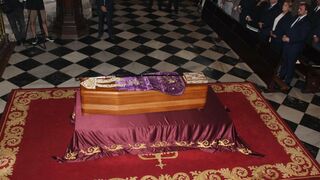 Féretro de Gabino Díaz Merchán