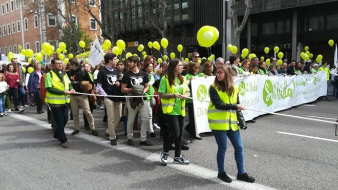 Manifestación pro-vida