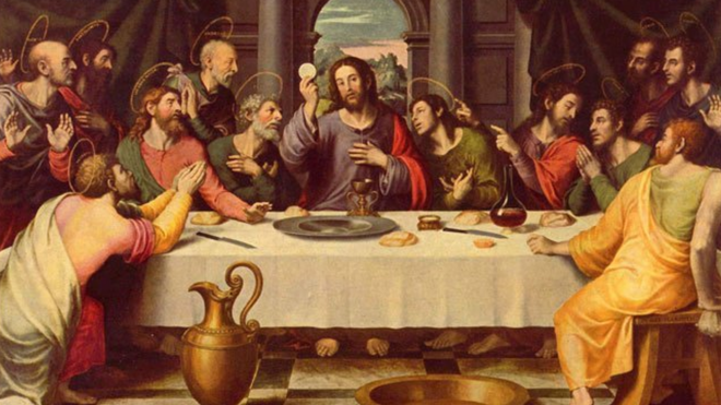 La última cena