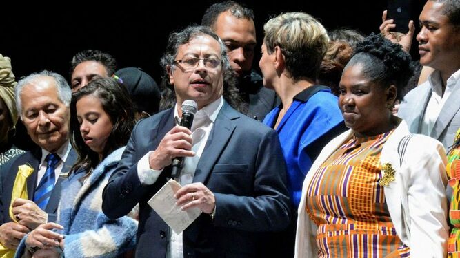 Gustavo Petro y Francia Márquez
