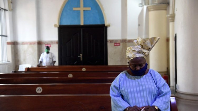 Templo católico. Nigeria