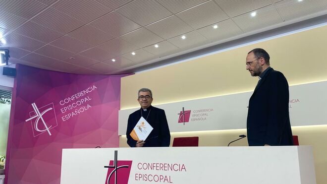 Luis Argüello, junto a Josetxo Vera