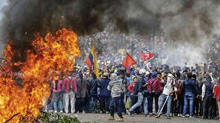 Protestas en Encuador