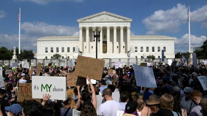 Protestas contra la sentencia del Supremo de EEUU acerca del aborto
