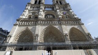 Notre Dame, en obras