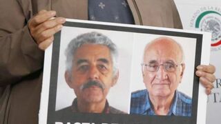 Las fotos de los dos jesuitas recientemente asesinados