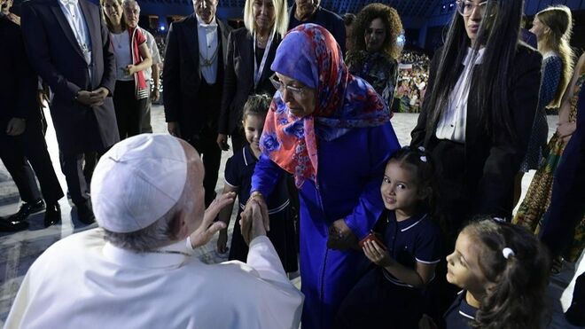 Francisco en el Encuentro Mundial de Familias