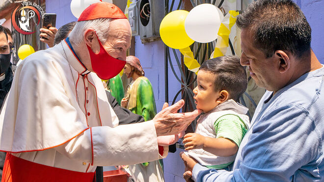 Festeja el Cardenal Carlos Aguiar Retes 25 años de su Ordenación Episcopal