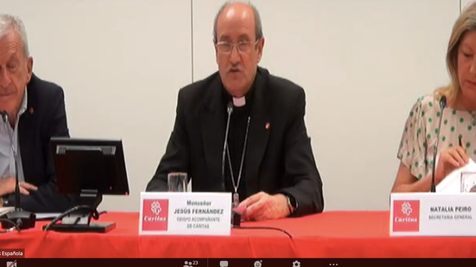 Jesús Fernández, durante su intervención