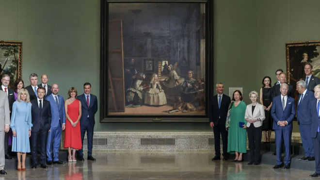 Líderes de la Otan en el Prado