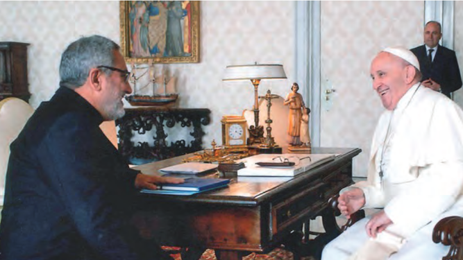 El Papa y Guerrero