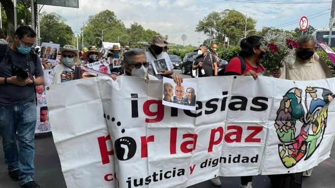 Ni abrazos ni balazos, clamamos por justicia: Iglesias por la paz