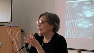 Cristina Inogés en el Centro Vedruna de Valladolid