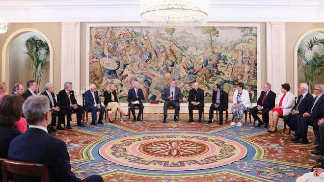 El Rey recibió al Consejo General de Cáritas española
