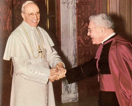 Pio XII y el cardenal Tardini