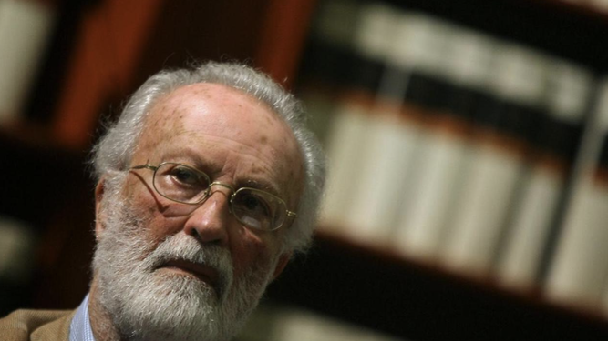 El director Eugenio Scalfari
