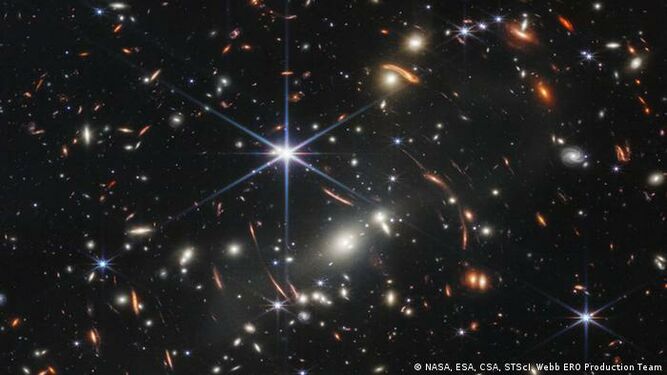 Galaxias captadas por el Telescopio Webb