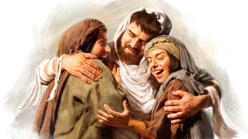 Jesús, Marta y María