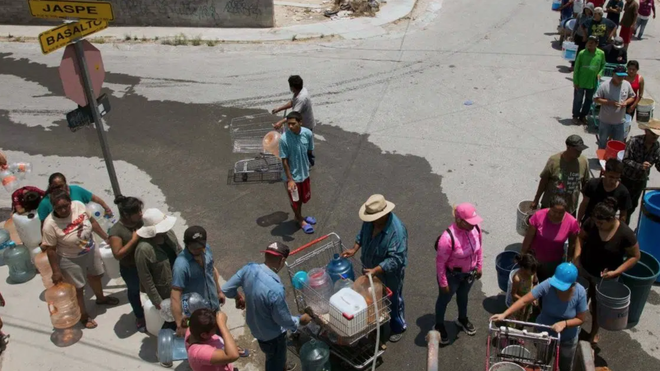 Escasez de agua en México