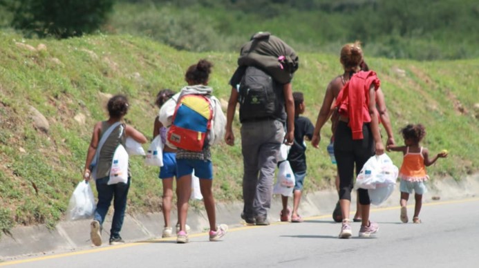 Migrantes venezolanos