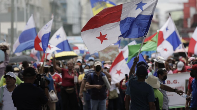 Protestas en Panamá