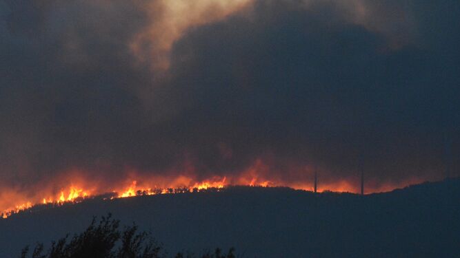 Incendio en Losacio