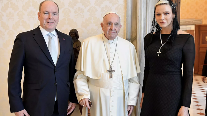 Francisco con Alberto y Charlene