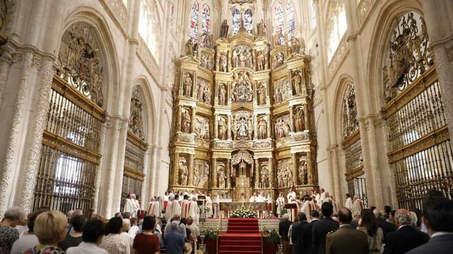 801 años de la primera piedra en la catedral de Burgos