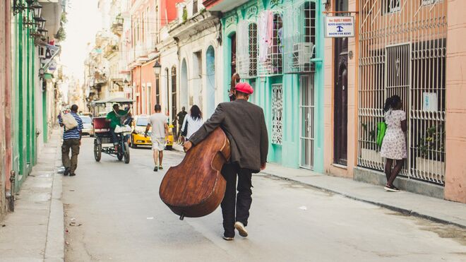 Una calle de La Habana