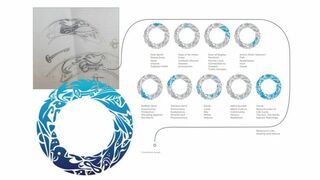 ¿Qué hay detrás del logotipo del viaje papal a Canadá?