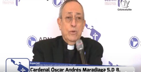 cardenal Madariaga rueda de prensa Celam