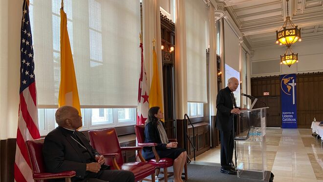 Aguiar y Gregory inauguran el VII Diplomado Internacional en Doctrina Social de la Iglesia