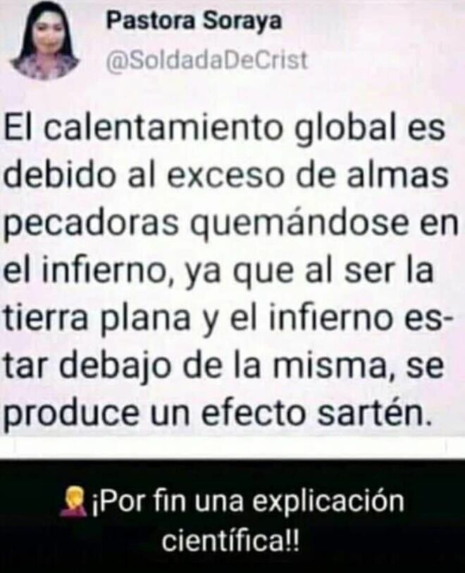 Una explicación "científica"