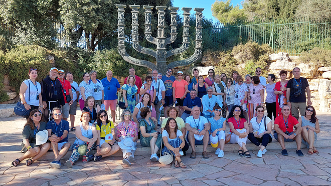 Han visitado lugares emblemáticos de la vida de Jesús