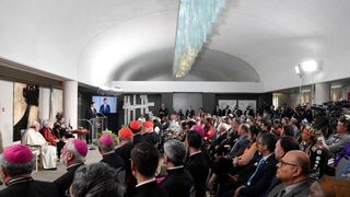 Justin Trudeau, durante su intervención