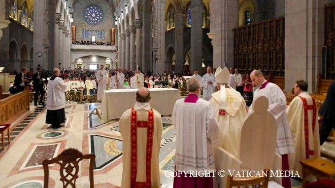 Misa del Papa Francisco en Quebec