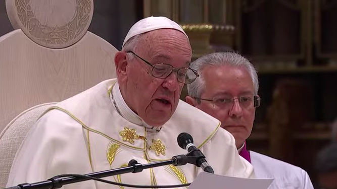 El Papa Francisco, en su homilía