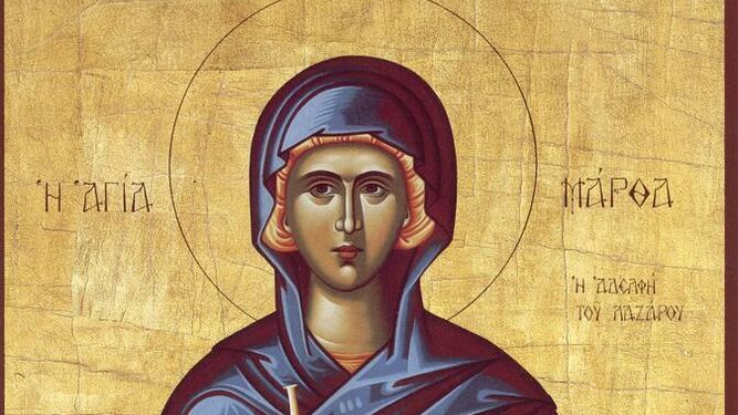 Santa Marta de Betania (Diligente y amorosa asistenta de Jesús y sus discípulos)