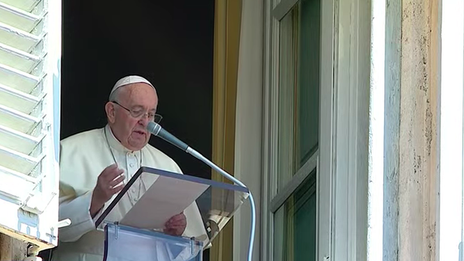 Papa Francisco en el Angelus