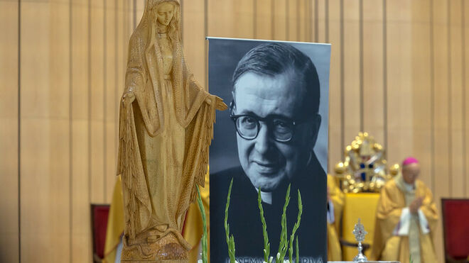 Ocariz durante una eucaristía