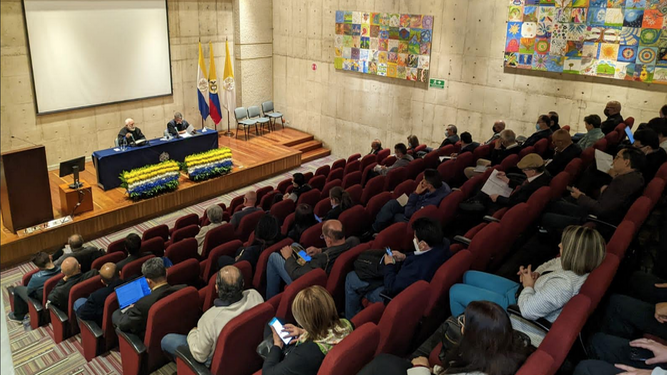 Encuentro sinodalidad en Bogotá