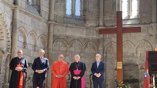 Recepción  al cardenal Marto