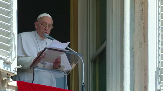 Angelus del Papa
