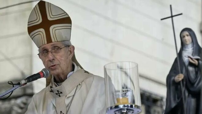 Poli, en la misa de San Cayetano