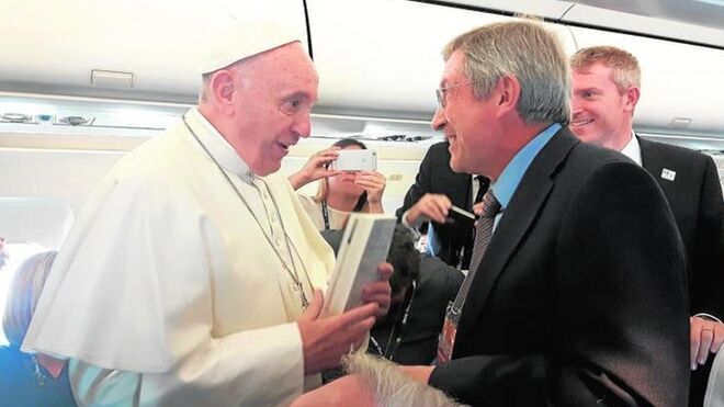 Boo, con el Papa Francisco