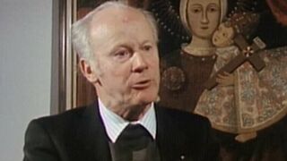 El obispo Emil Stehle, fallecido en 2017