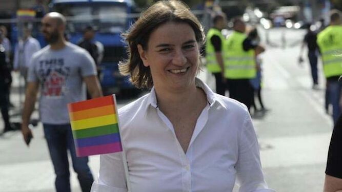 Ana Brnabic, primera ministra de Serbia