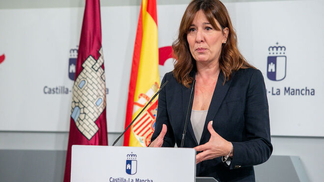 Blanca Fernández, consejera de Igualdad y portavoz del Gobierno de Castilla-La Mancha