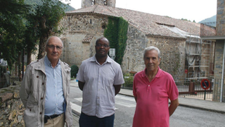 anta Maria de Camprodon, con el boquete de 40 m2