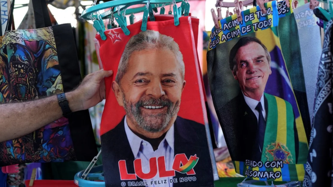 Lula y Bolsonaro